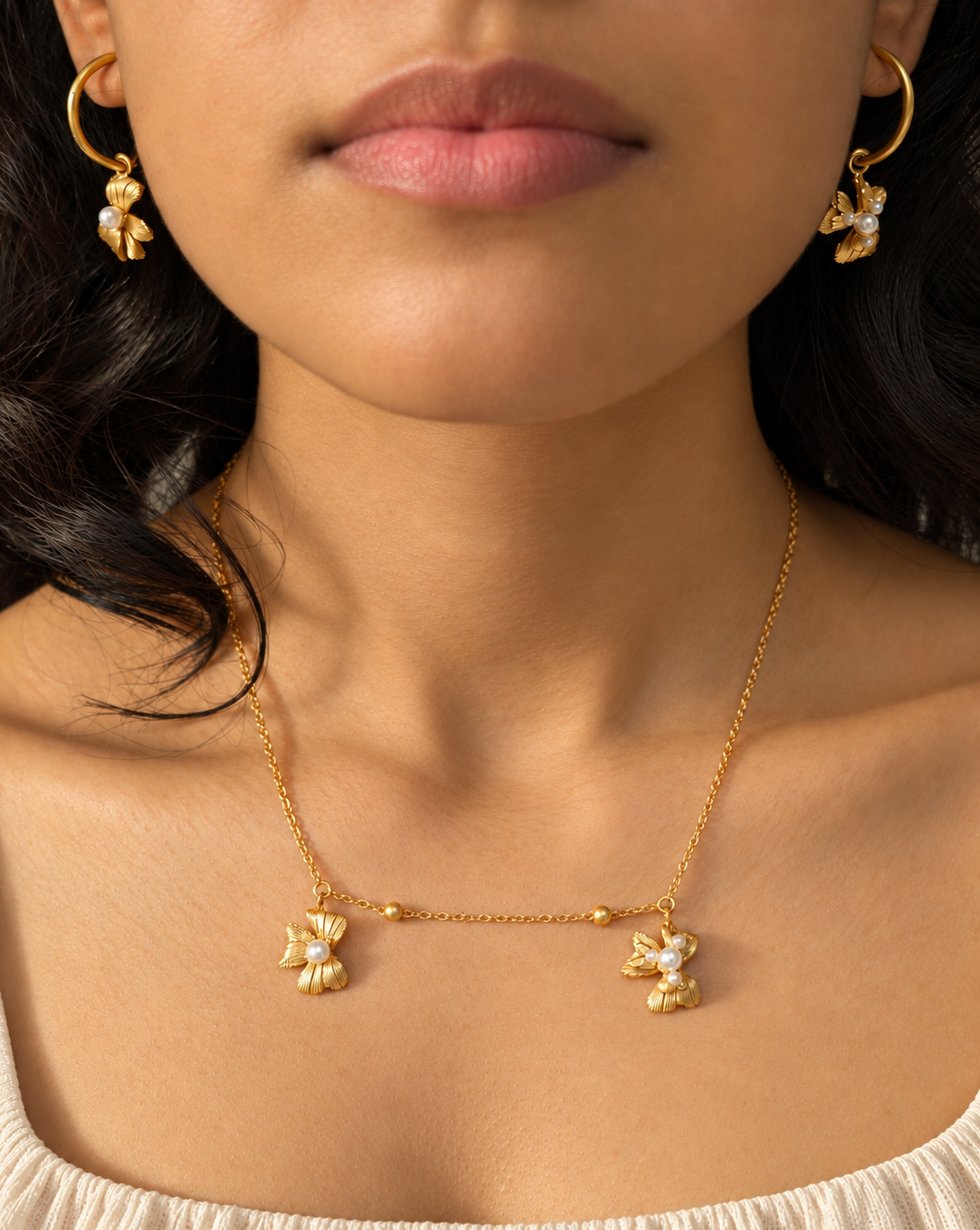 Floret Mismatched Hoops