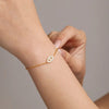 Minimal Evil Eye Bracelet
