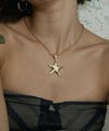 Starfish Statement Waterproof Necklace