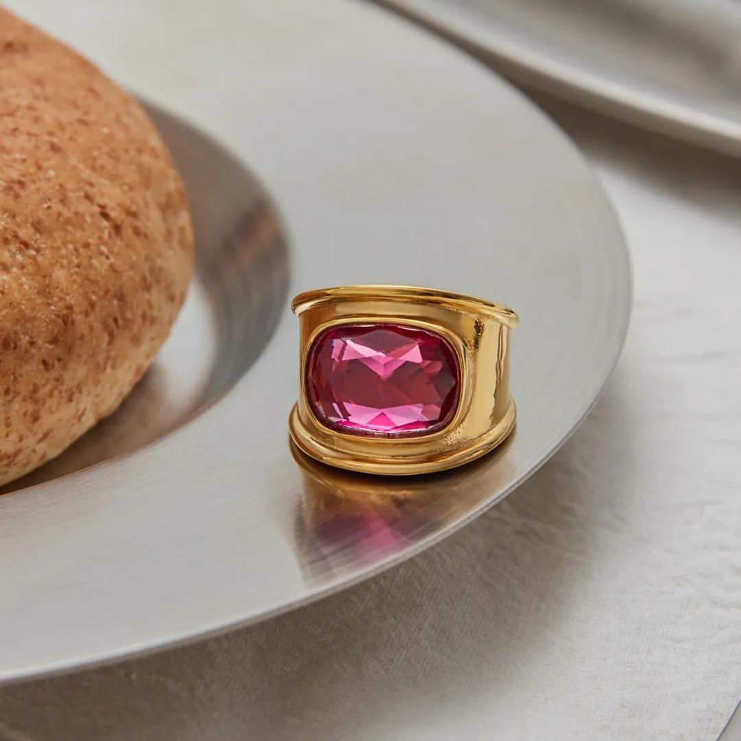 Ruby Dome Statement Ring