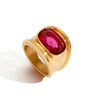 Ruby Dome Statement Ring