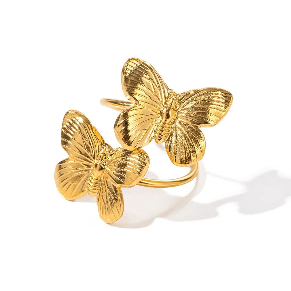 Double Butterfly Waterproof Ring