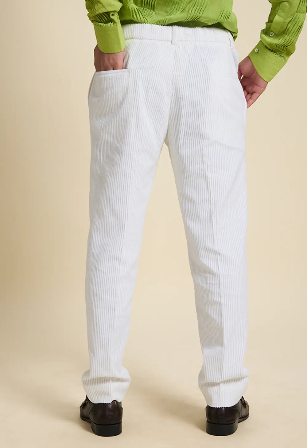 White Corduroy Pants