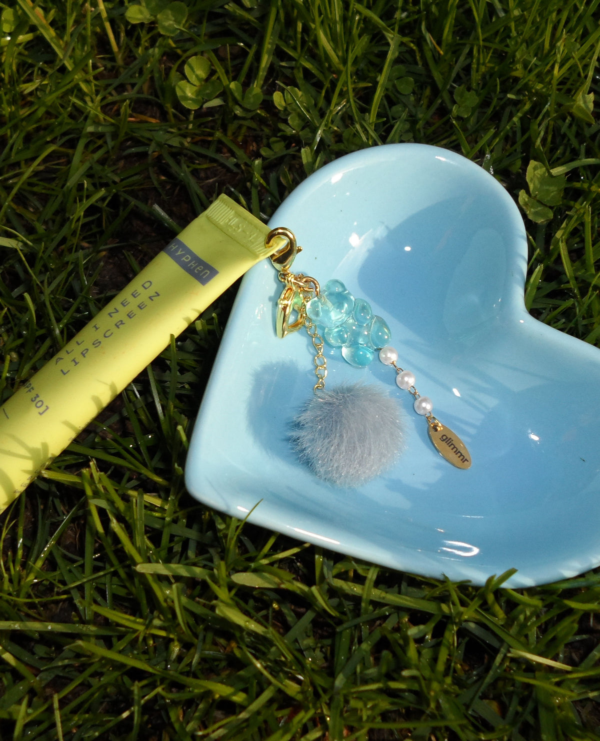Baby Blue Lip Charm