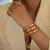 Layered Bracelet Cuff