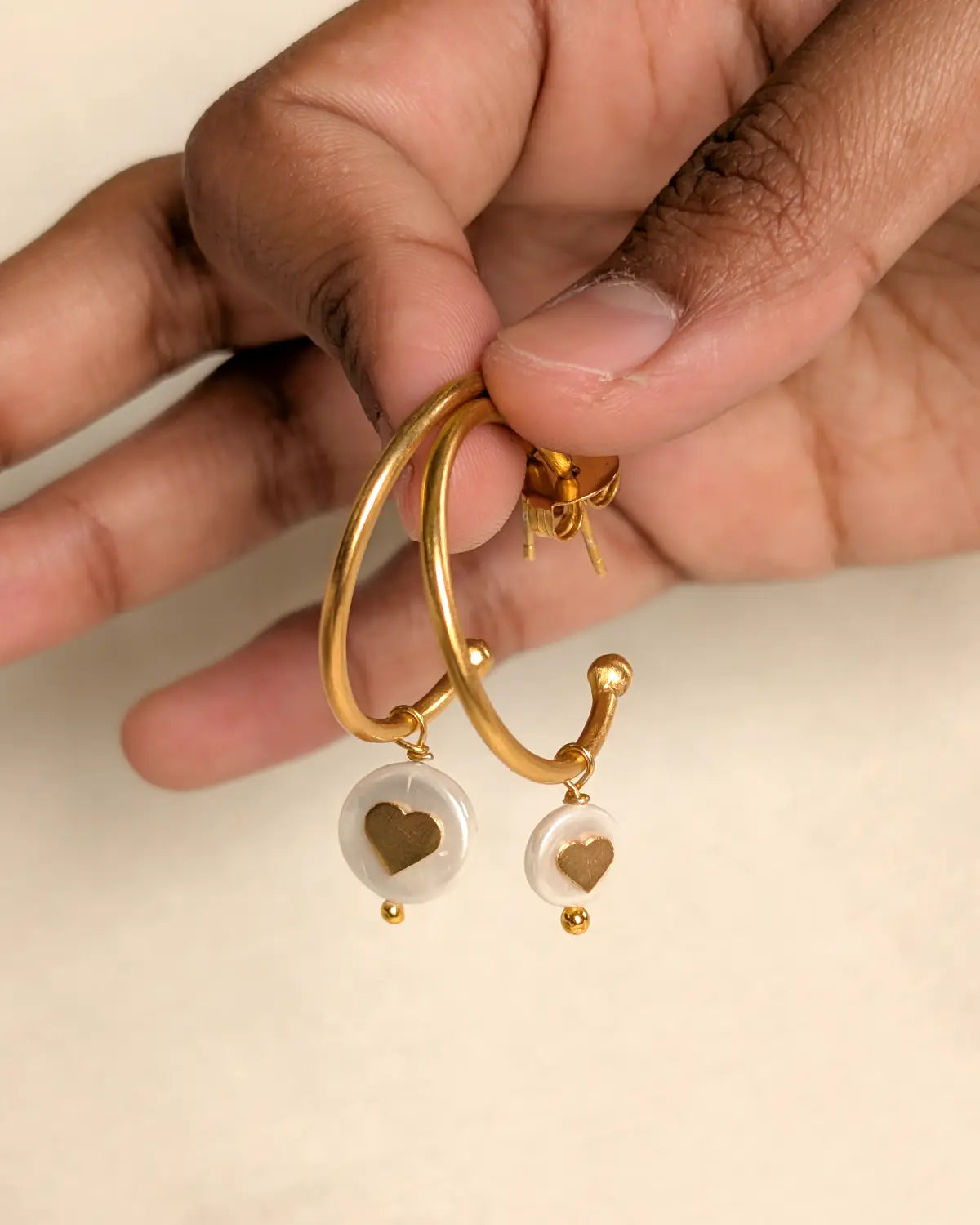 Me & Mini Me Mismatched Hoops