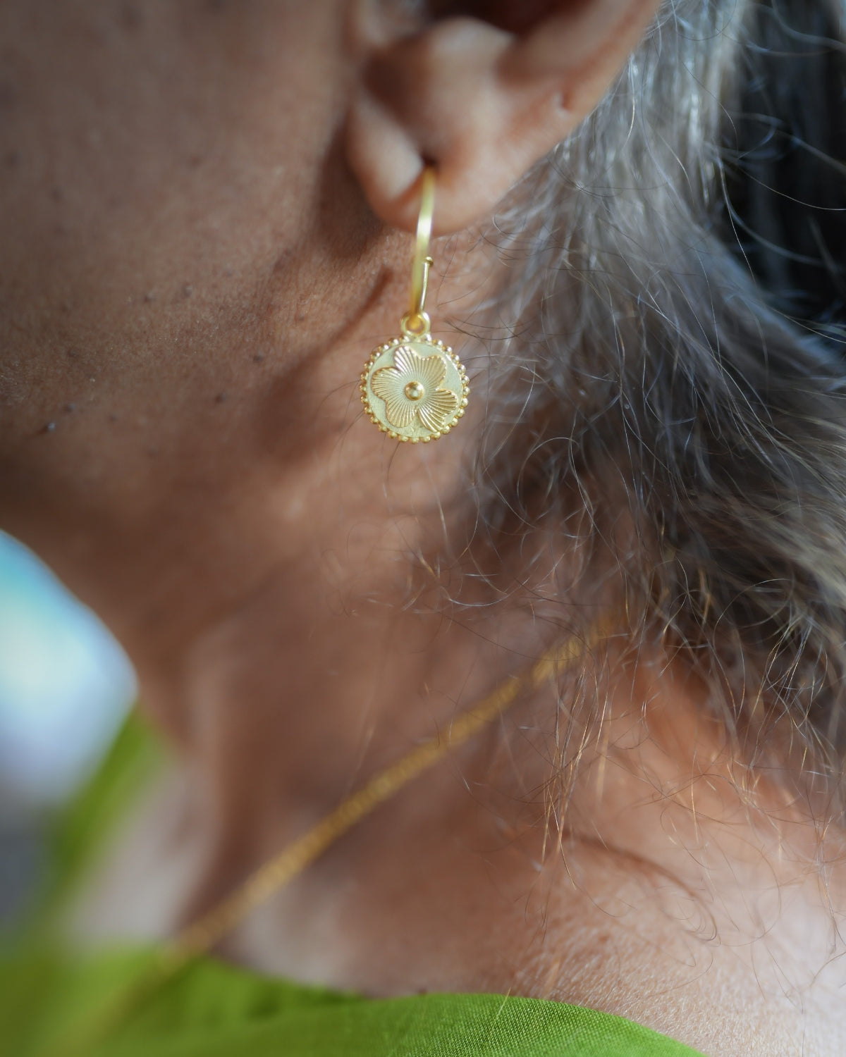 Blossom Hoops