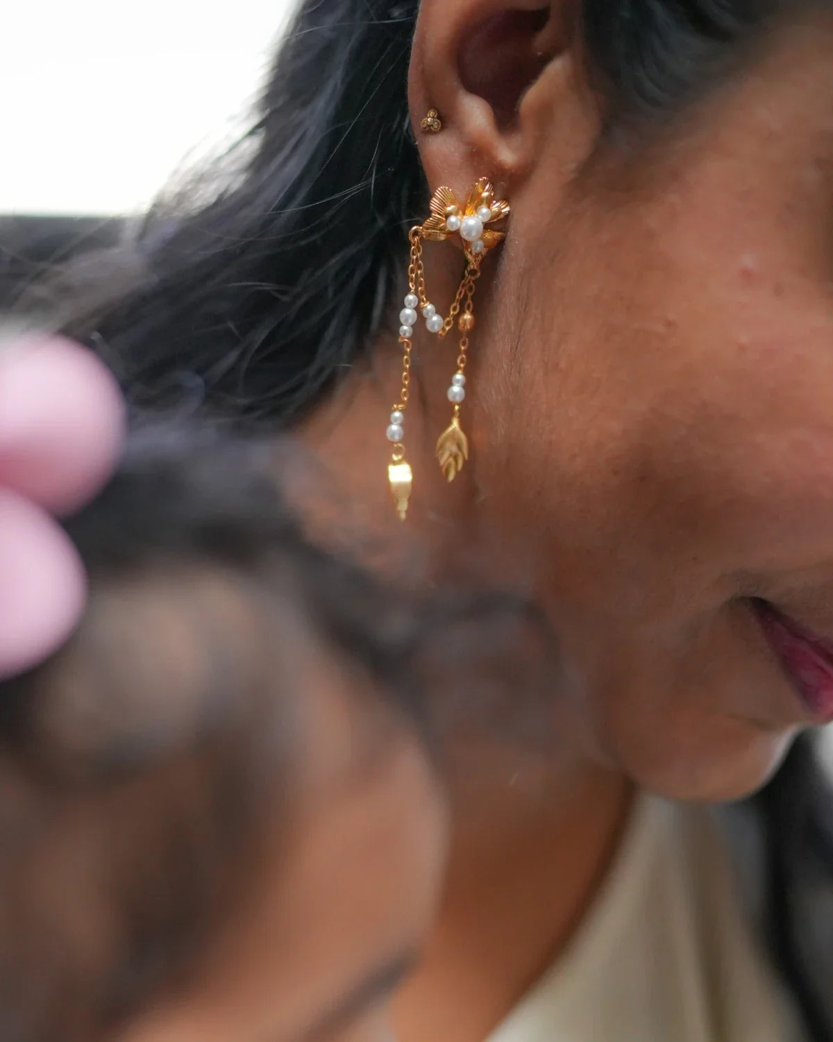 Phul Aur Kaliya Danglers