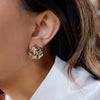 Noor Waterproof Mixed Metals Earrings