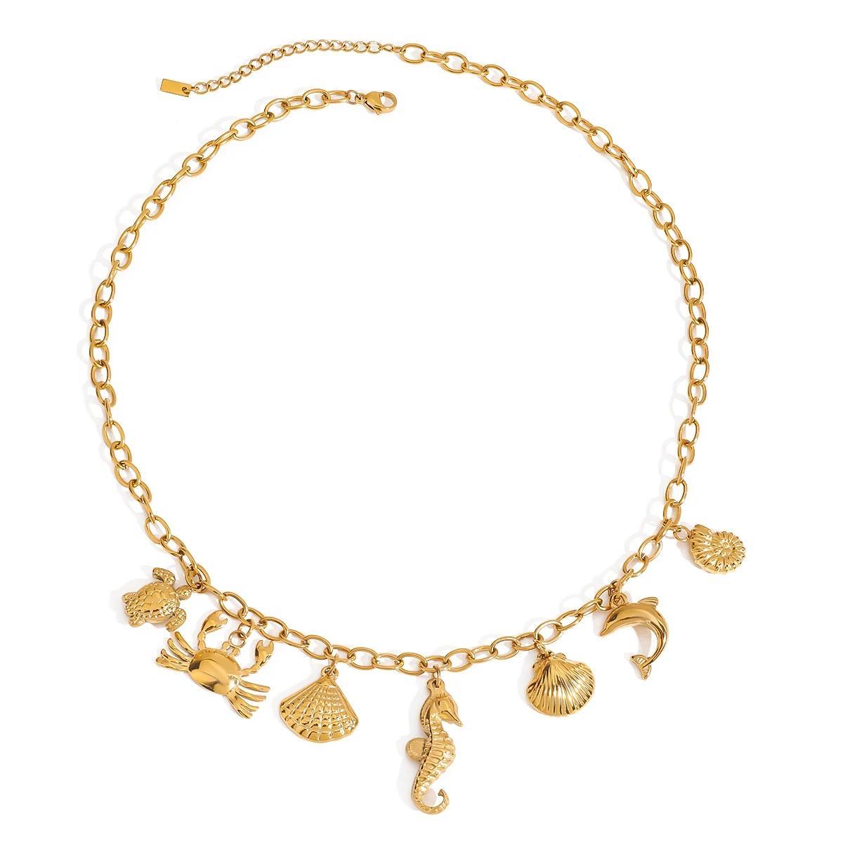 Ocean Charm Waterproof Necklace