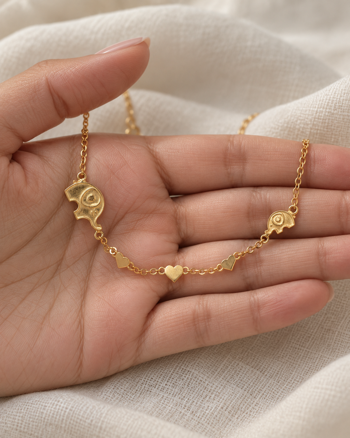 Ele & Calf Necklace