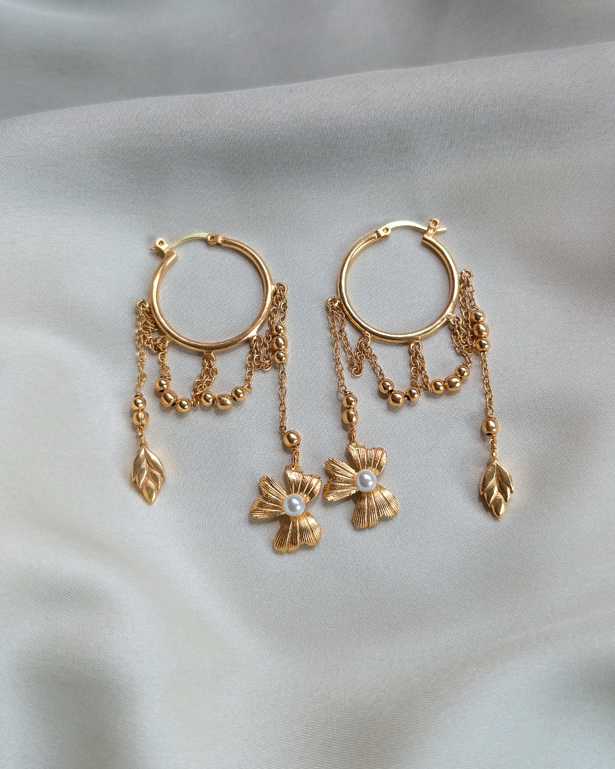 Ma & Bud Danglers With Hoops
