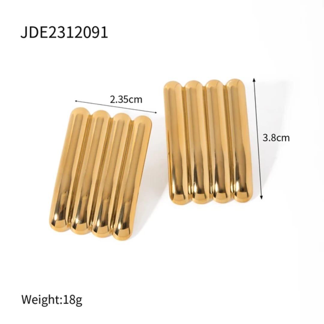 Rectangular Statement Earrings