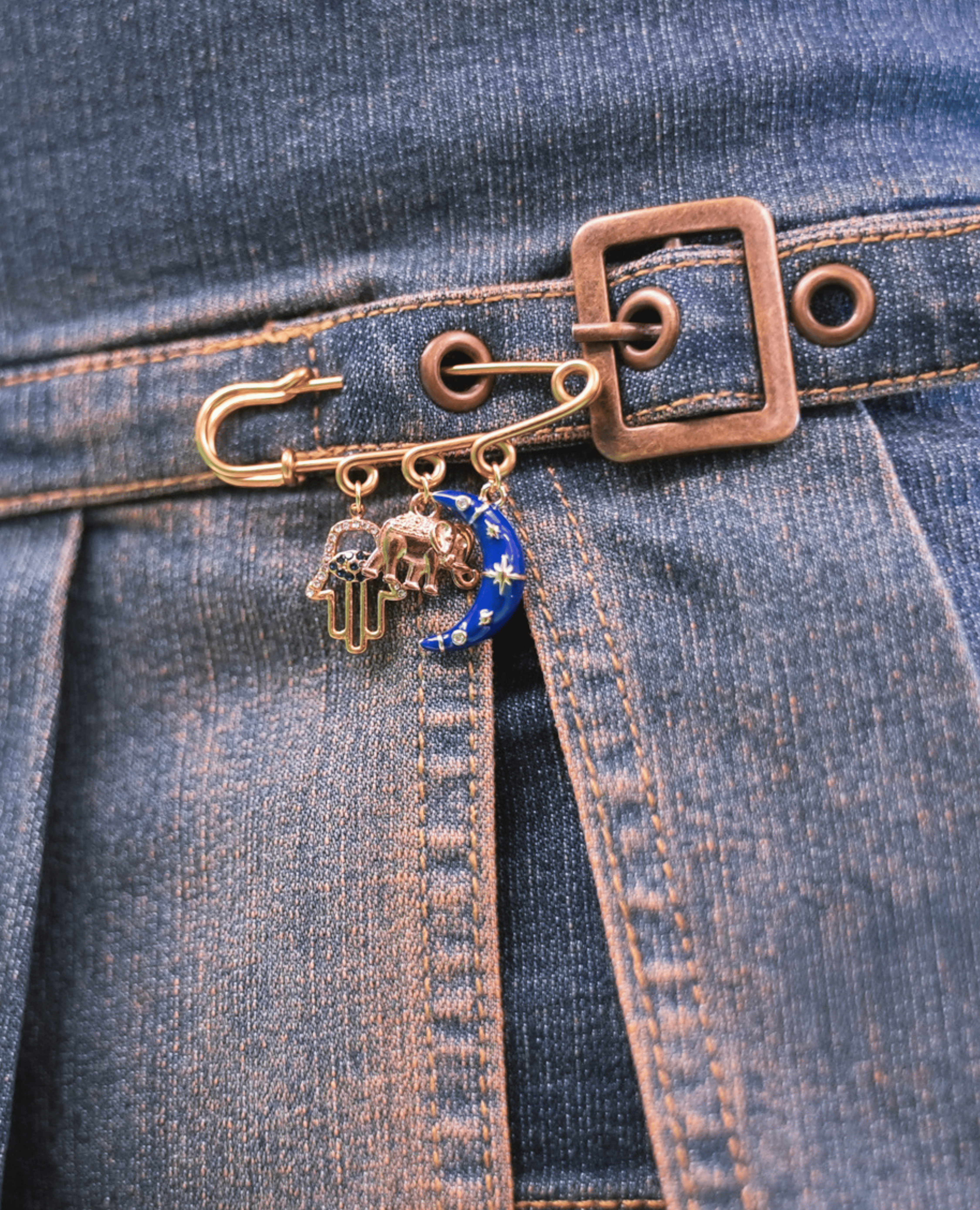 Indigo Nights Pin