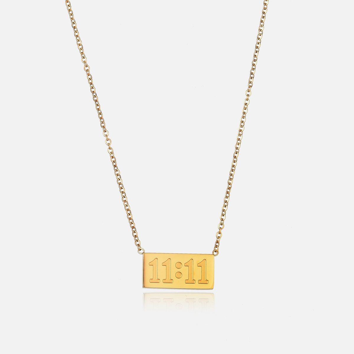 11:11 Pendant Necklace