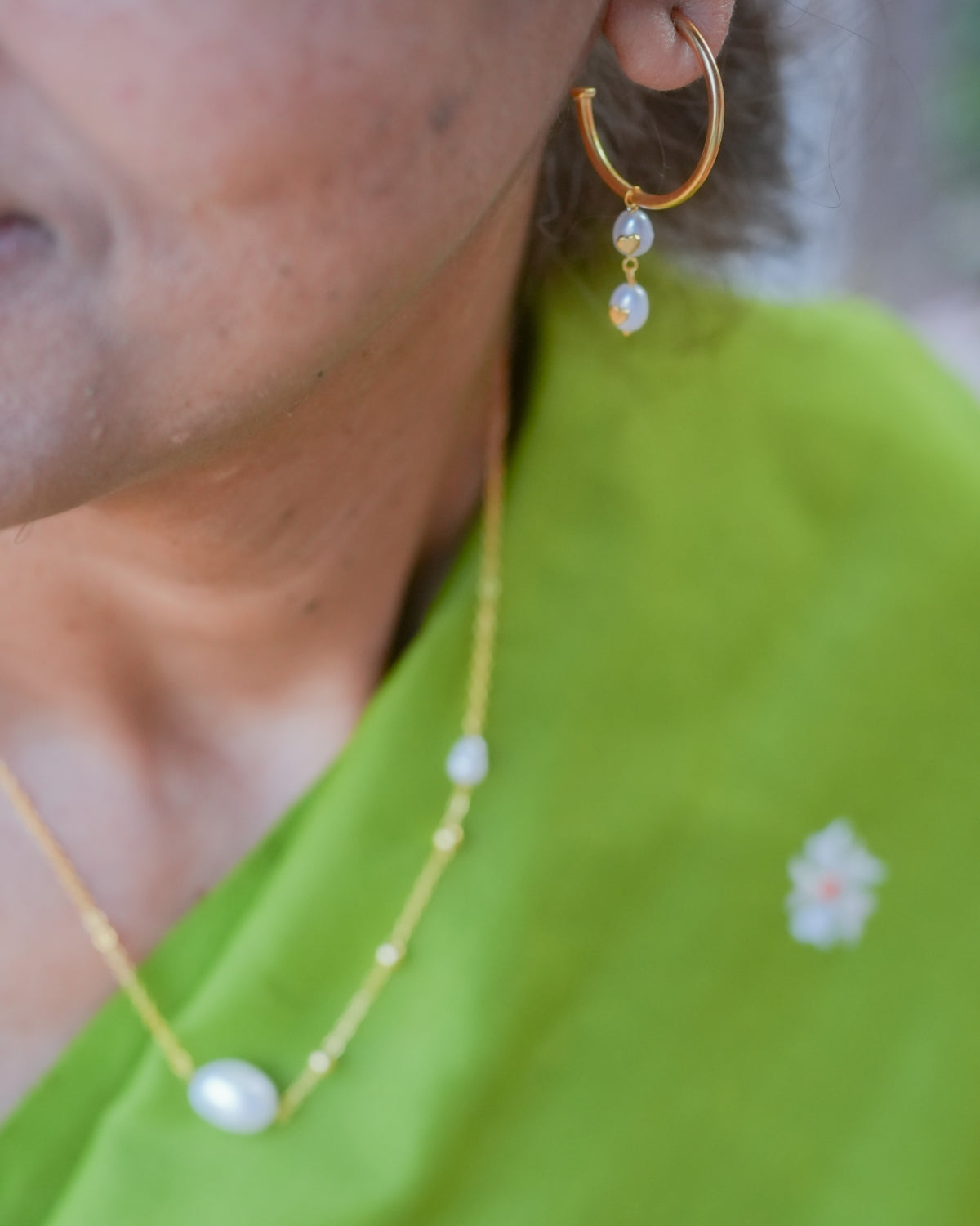 Ivory Duo Hoops