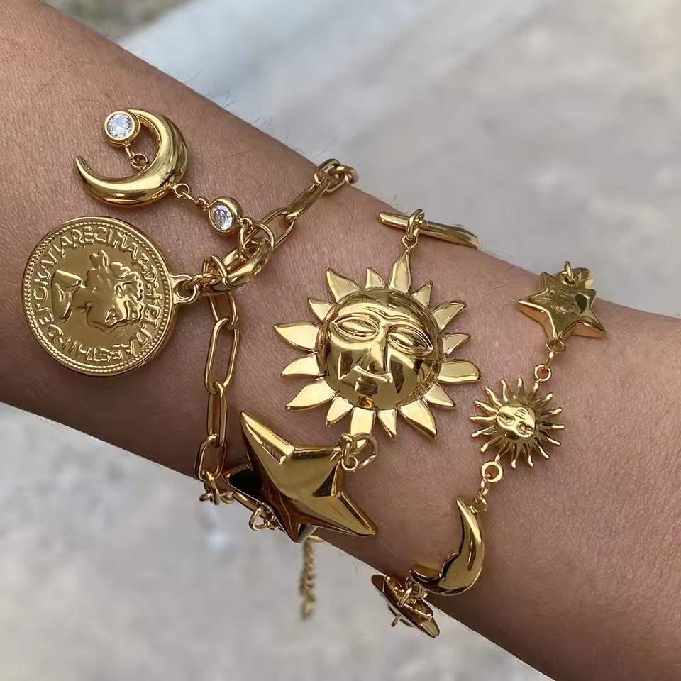 Daystar Mixed Metals Waterproof Bracelets