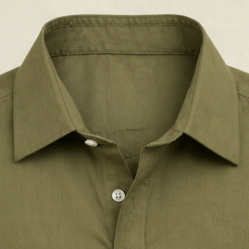 Olive Green Kiro Full-Sleeved Shirt