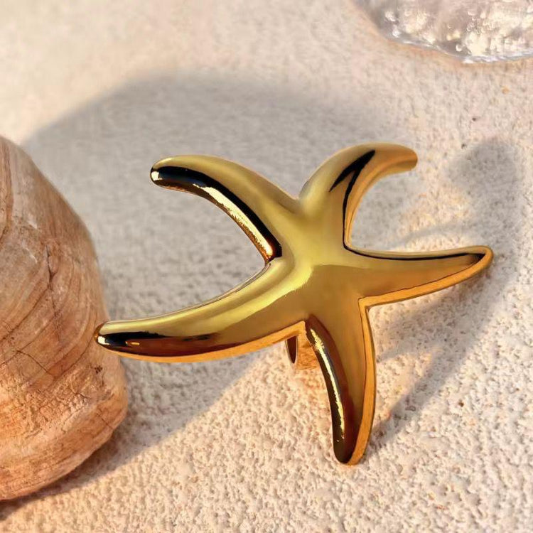Starfish Statement Waterproof Ring