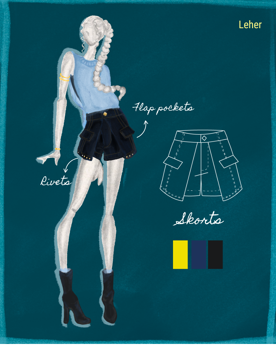 LEHER Skirt