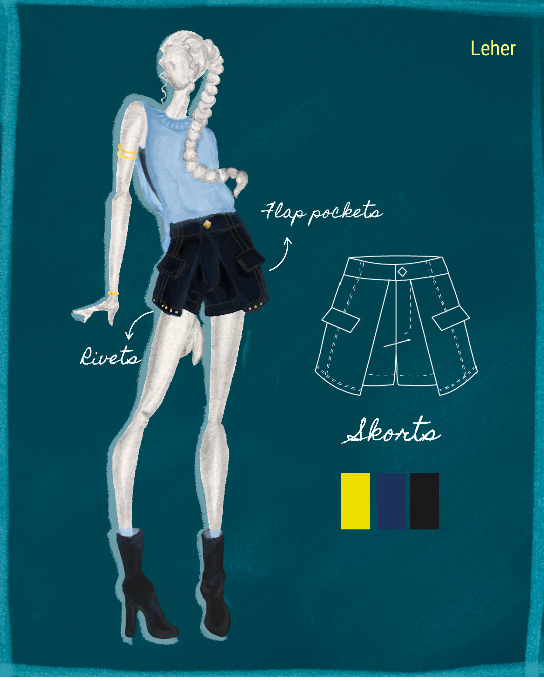 LEHER Skirt