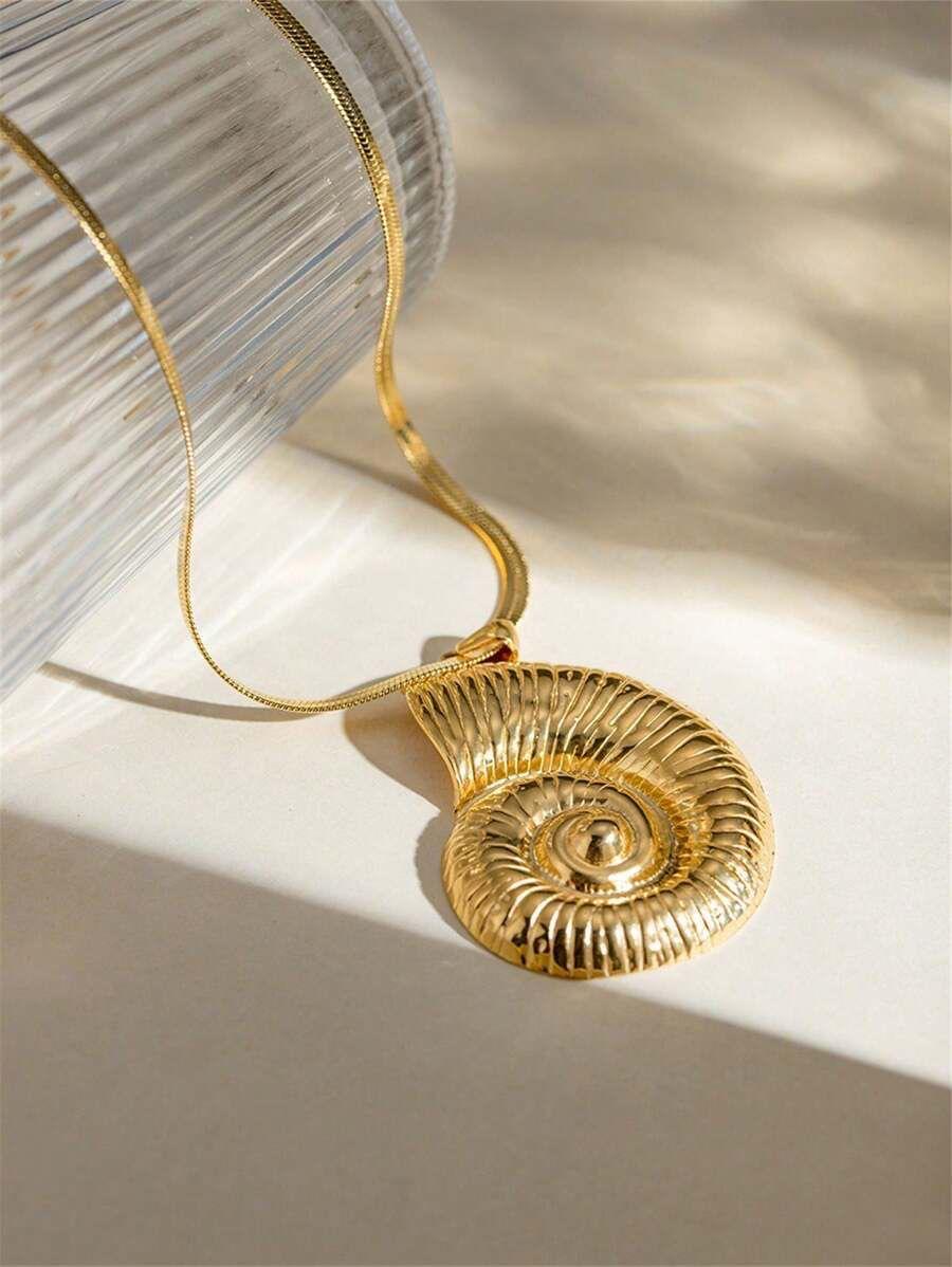 Shell Statement Waterproof Necklace