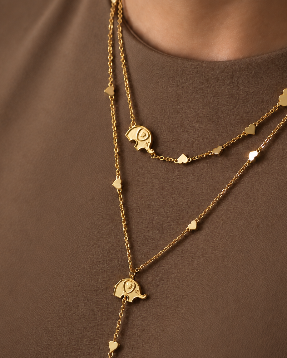 Ele & Calf Necklace