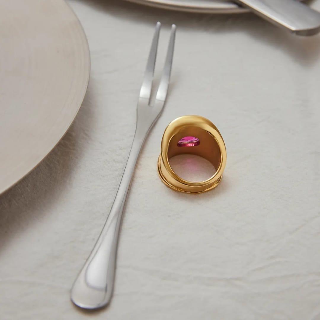 Ruby Dome Statement Ring