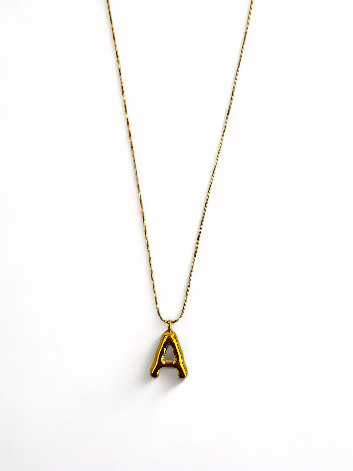 Initials Waterproof necklace
