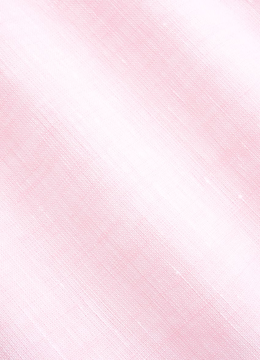 100% Linen Shirt Baby Pink