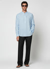 100% Linen Kurta Blue