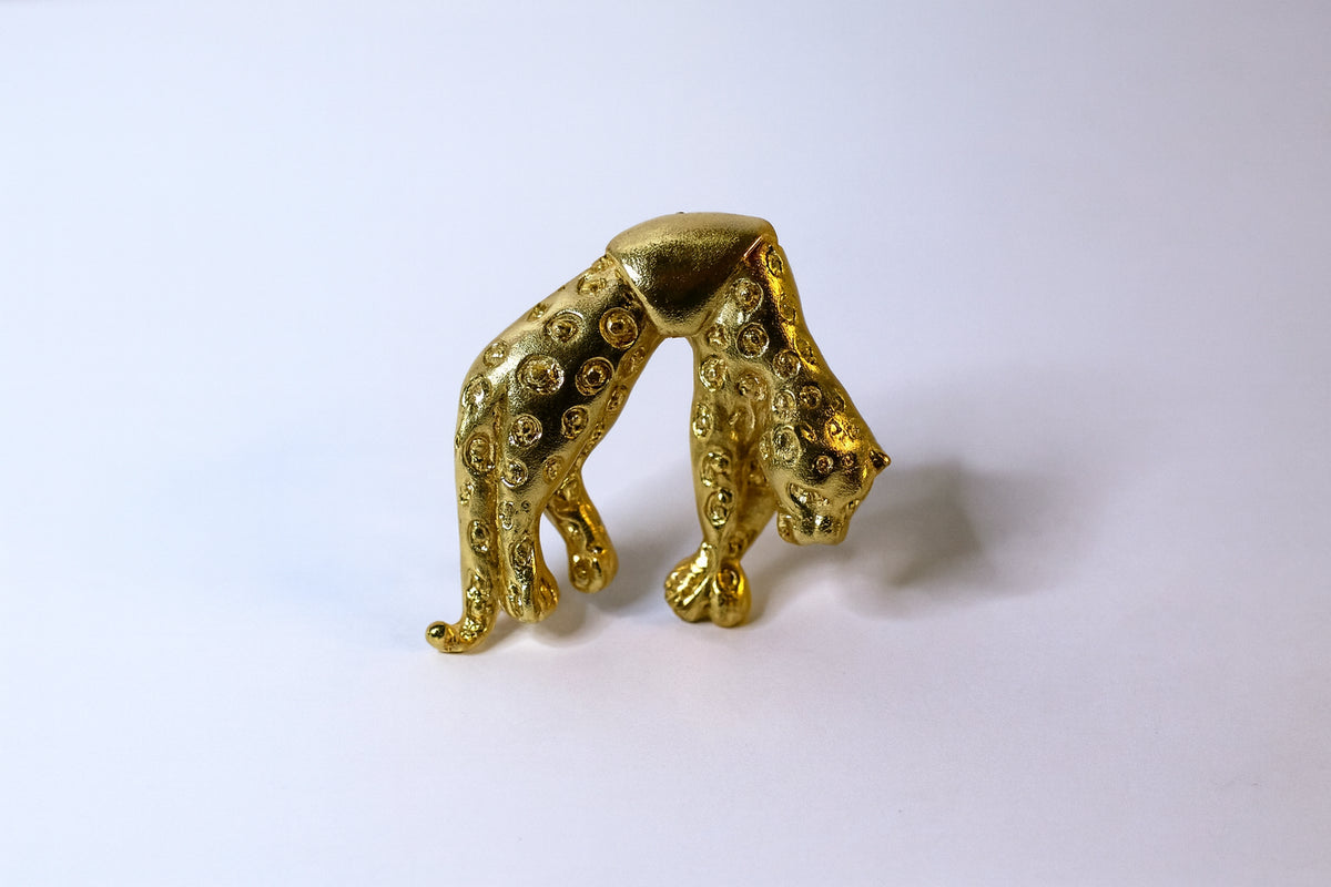 Sleeping Panther Brooch