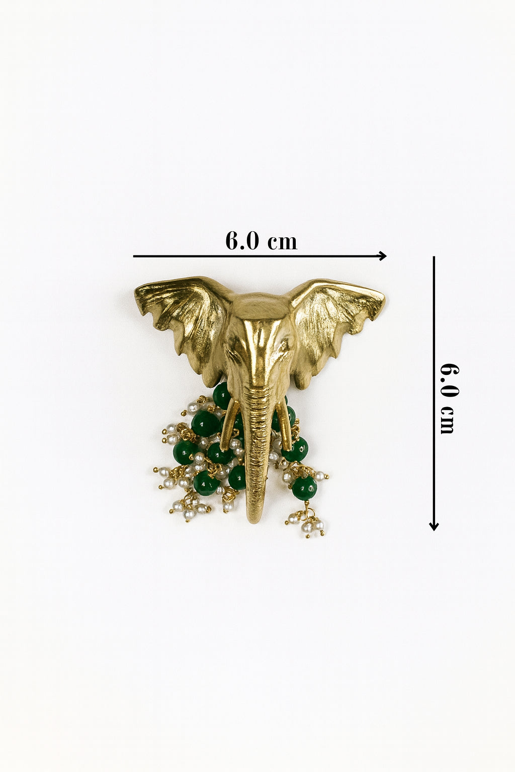 Elephant with Puvaii Brooch