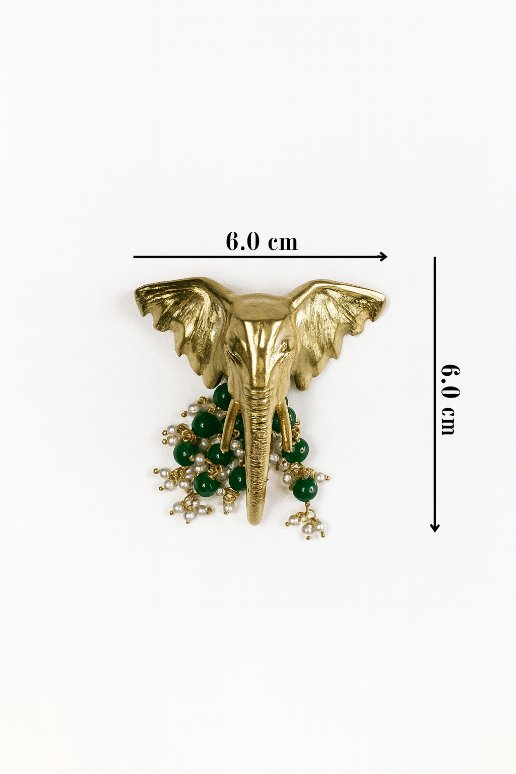 Elephant with Puvaii Brooch