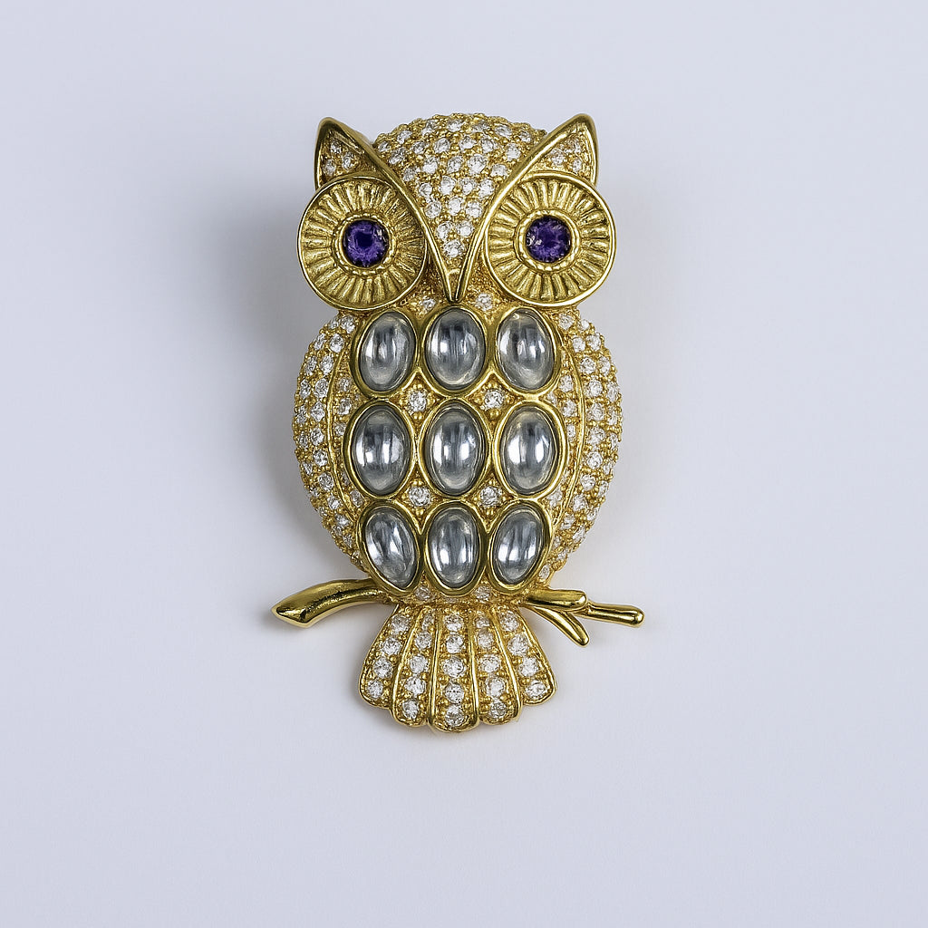 OWL Brooch