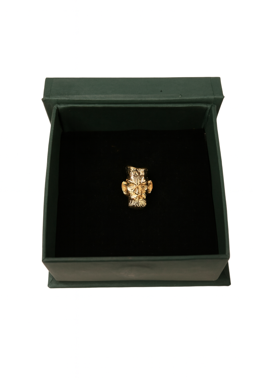 Cigar Face Brooch