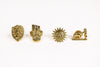 Golden Icons: Myth & Majesty Brooch Set