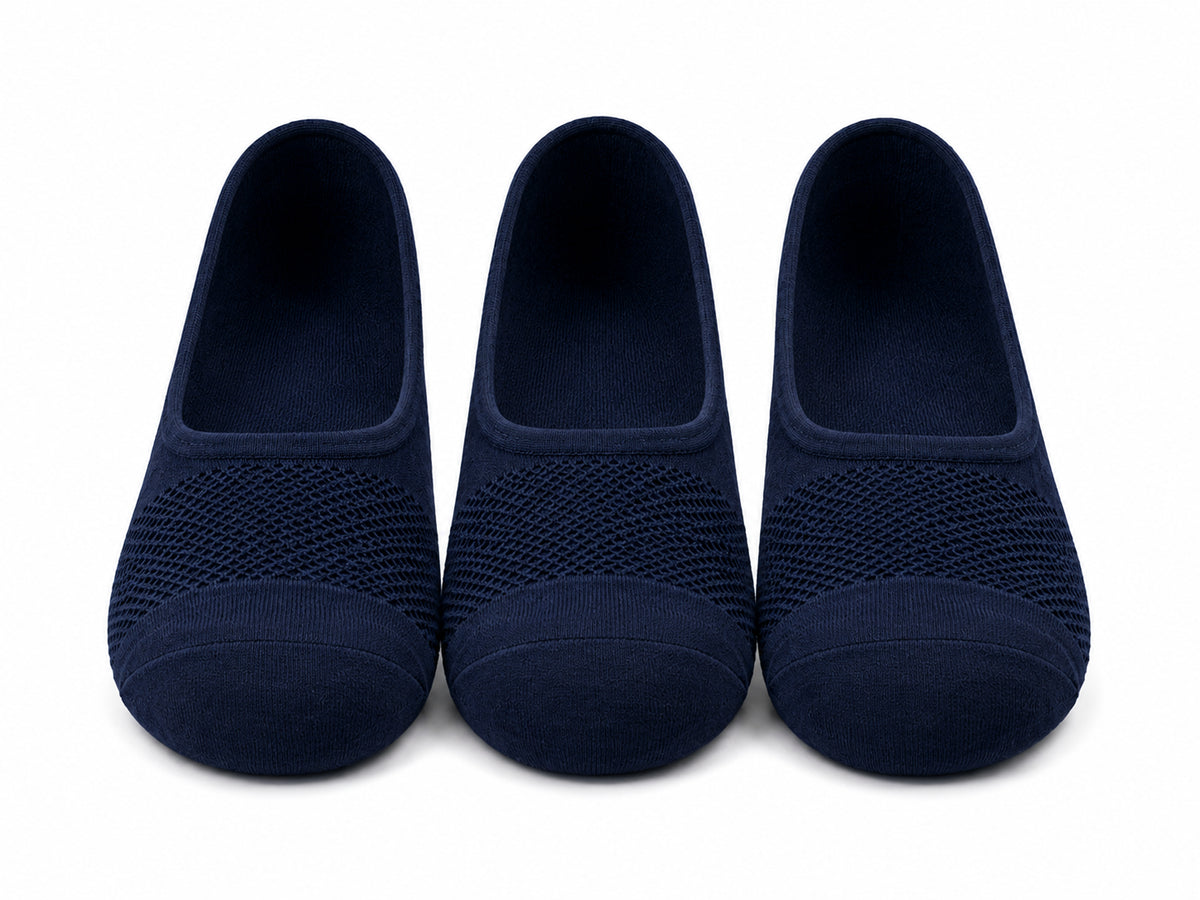 Navy Essentials Loafers (Pack of 3)