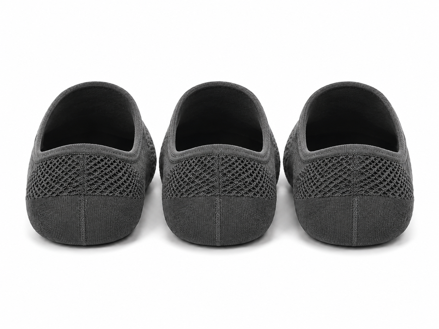Graphite No-Show (Pack of 3)