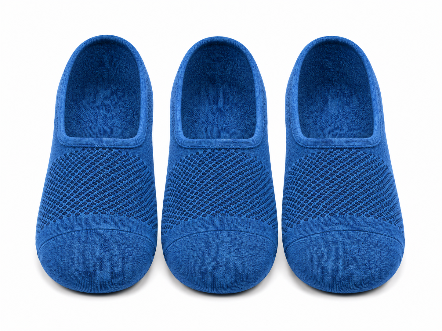 Sky Blue No-Show (Pack of 3)
