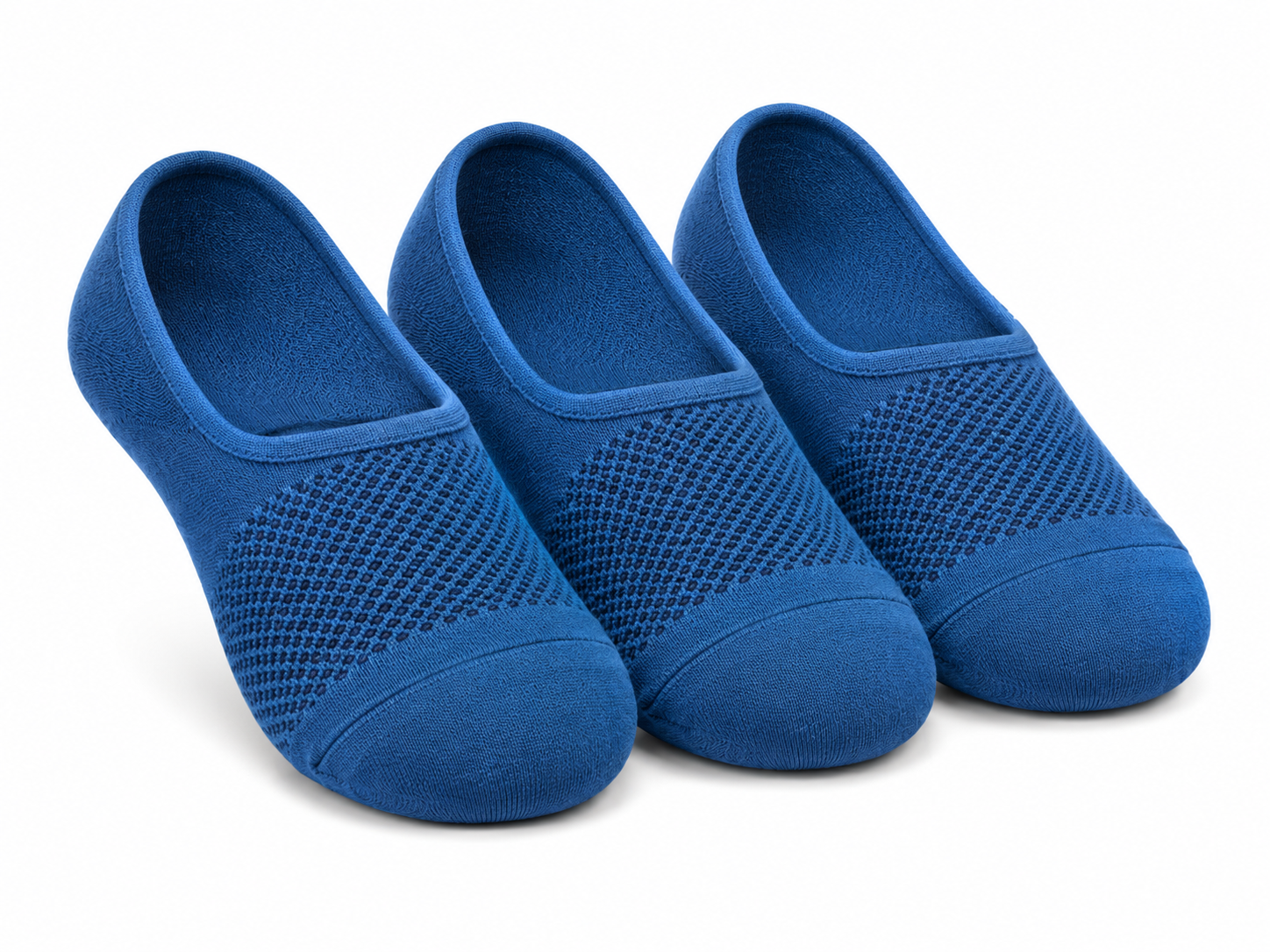 Sky Blue No-Show (Pack of 3)