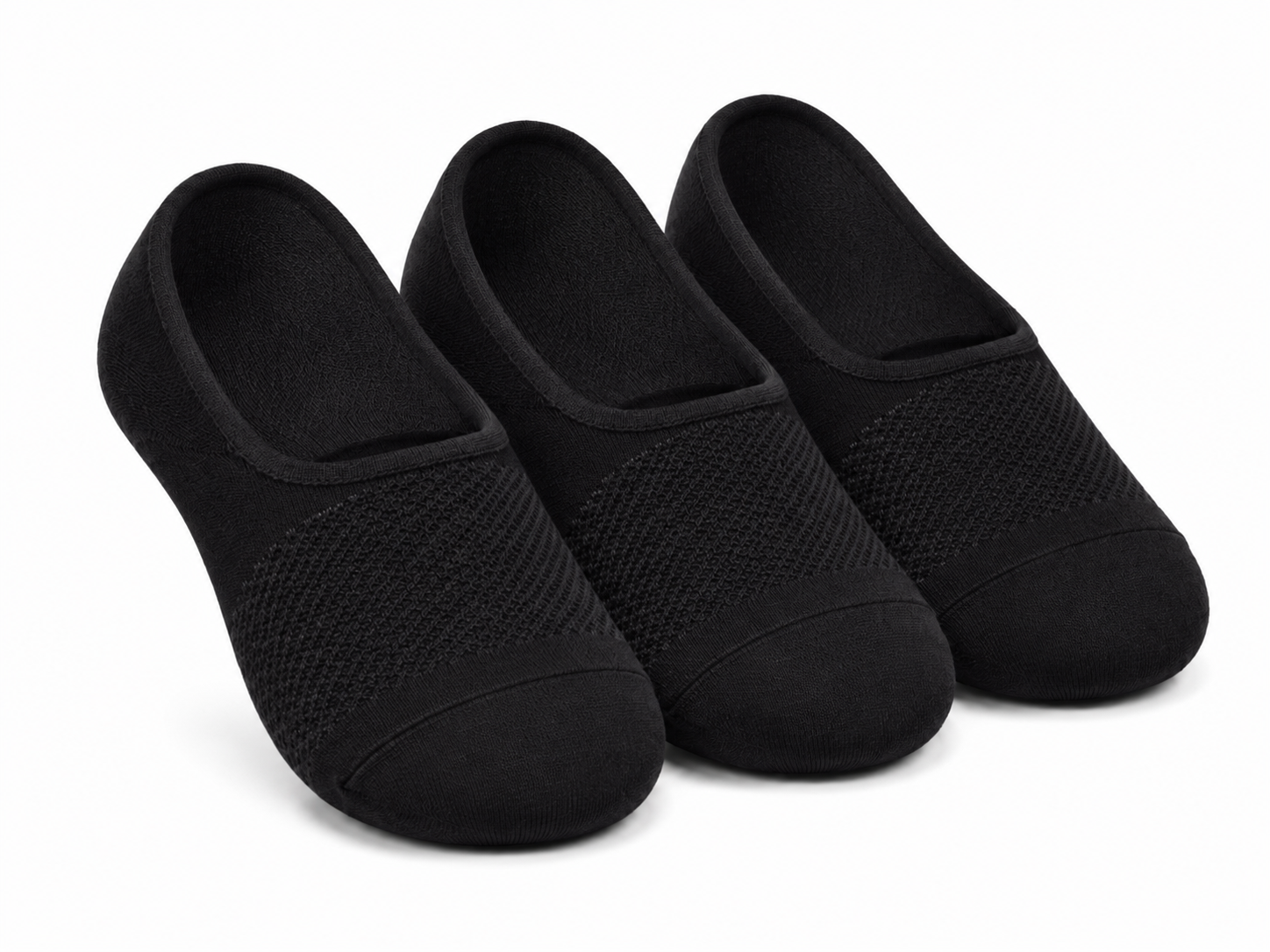 Black Essentials Loafers (Pack of 3)