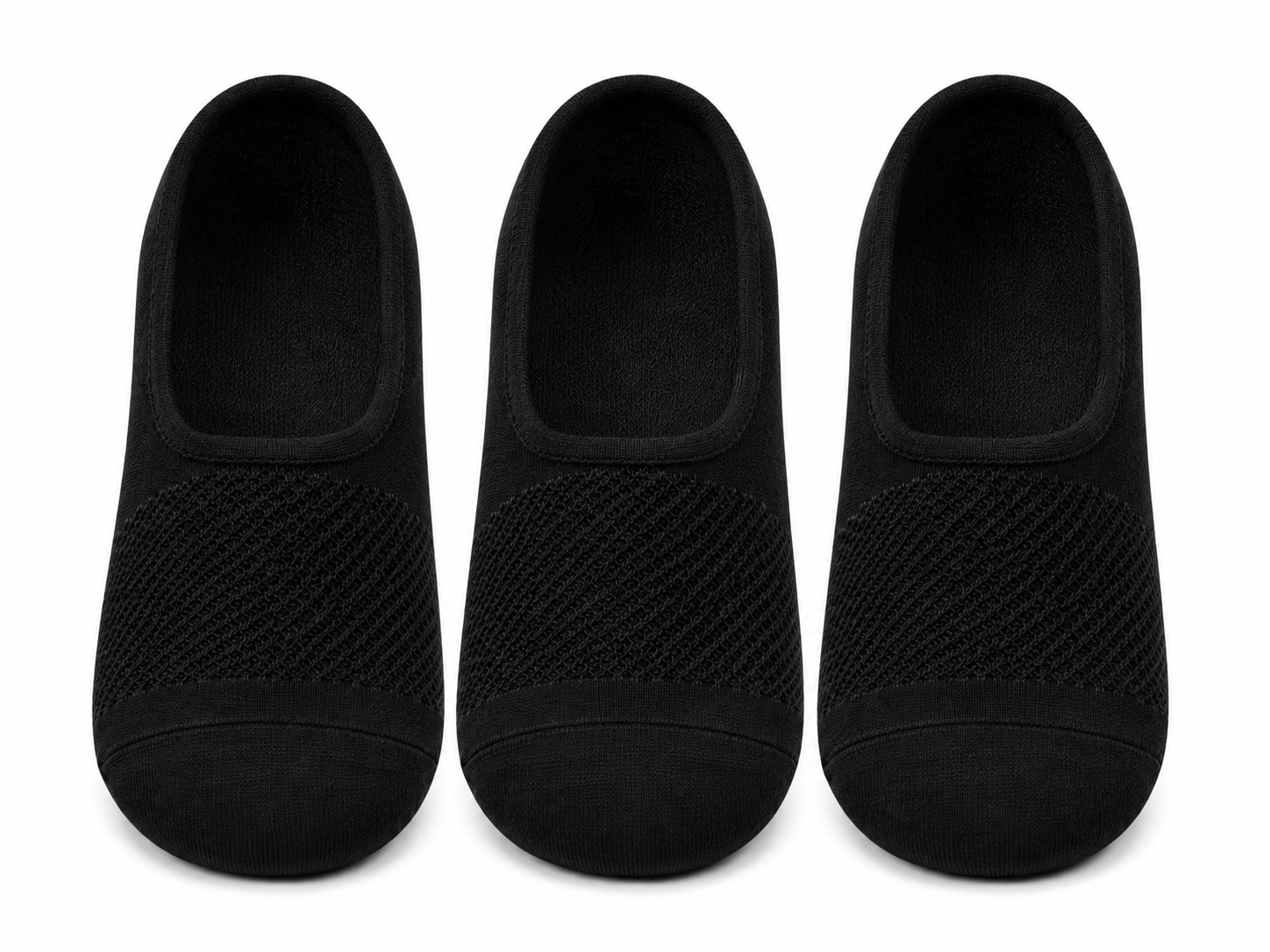 Black Essentials Loafers (Pack of 3)