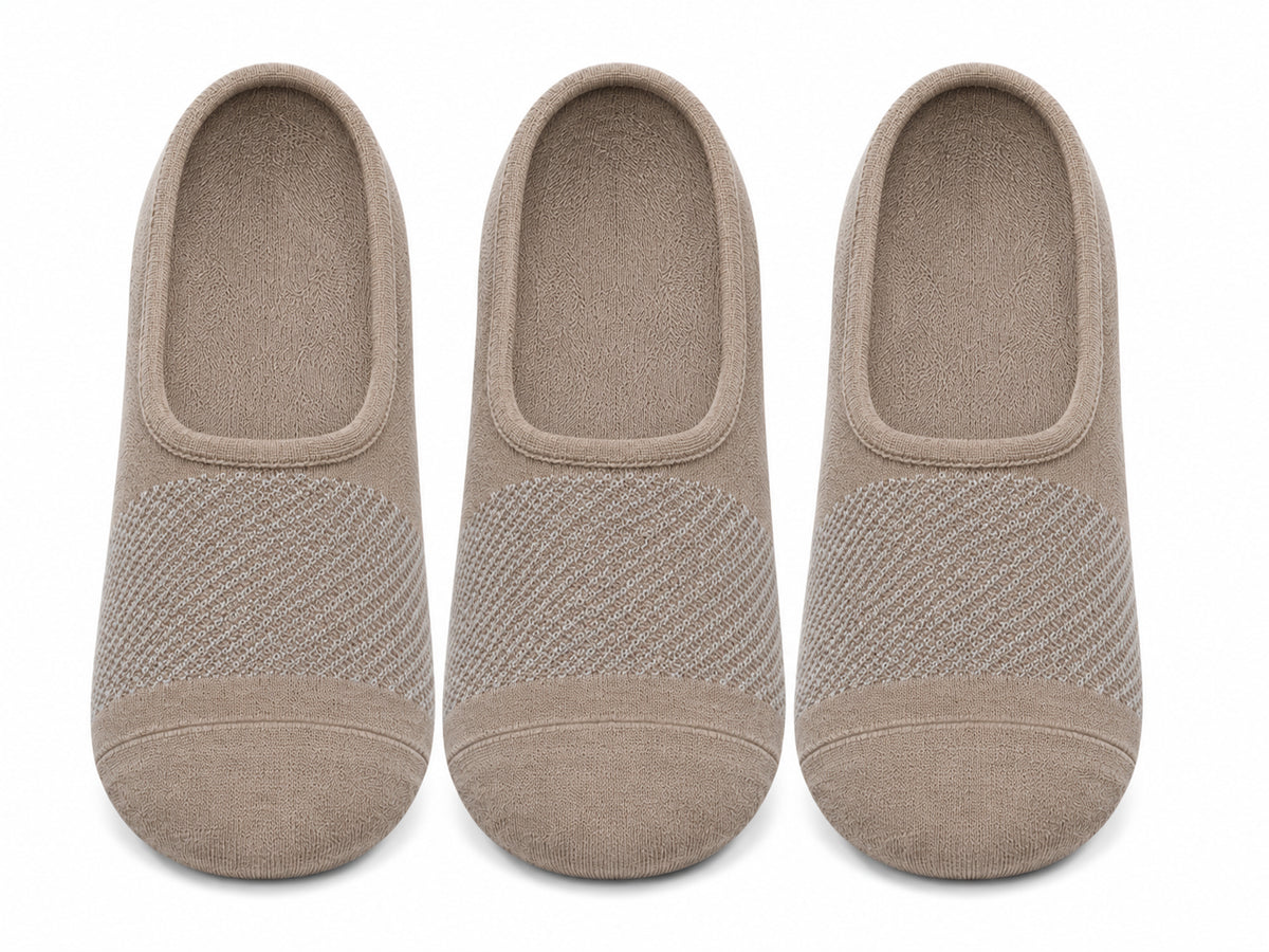 Desert Tone No-Show (Pack of 3)