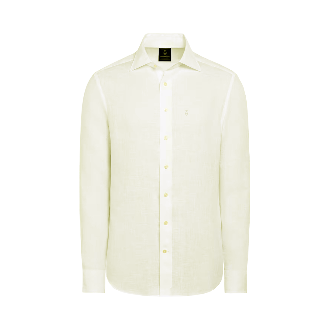 100% Linen Shirt Cream