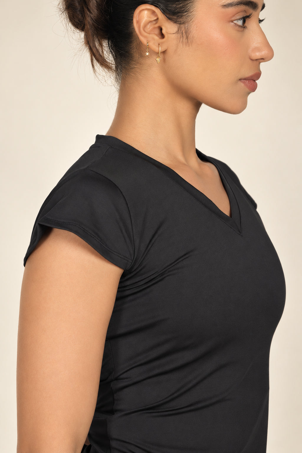 Curved-Hem Tee