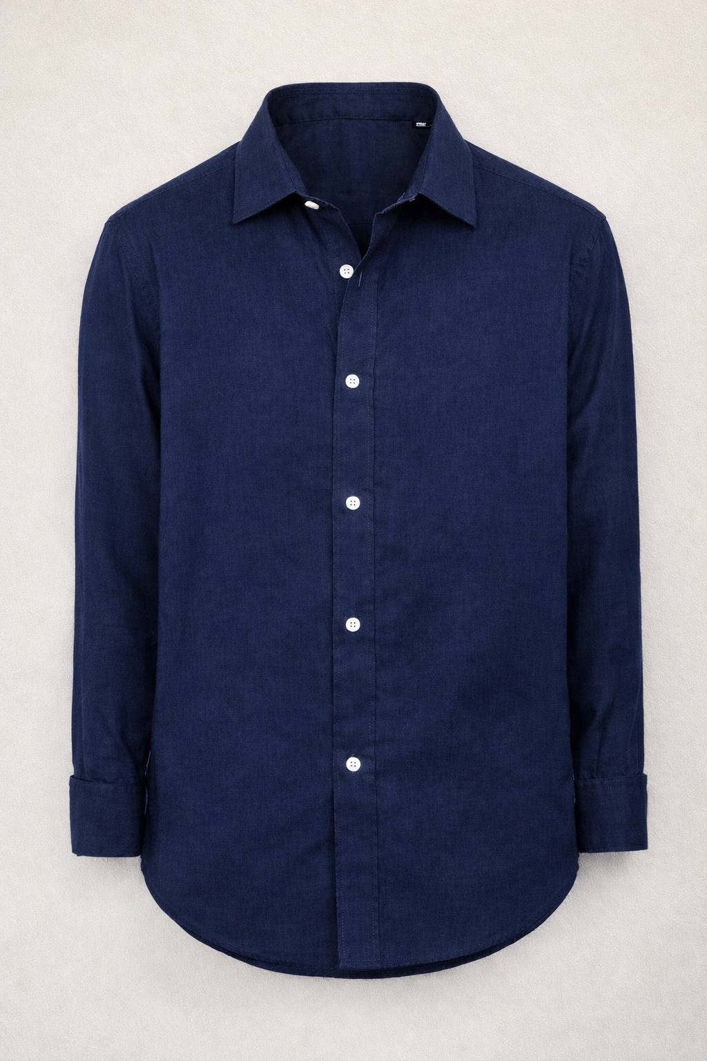 Navy Blue Kiro Full-Sleeved Shirt