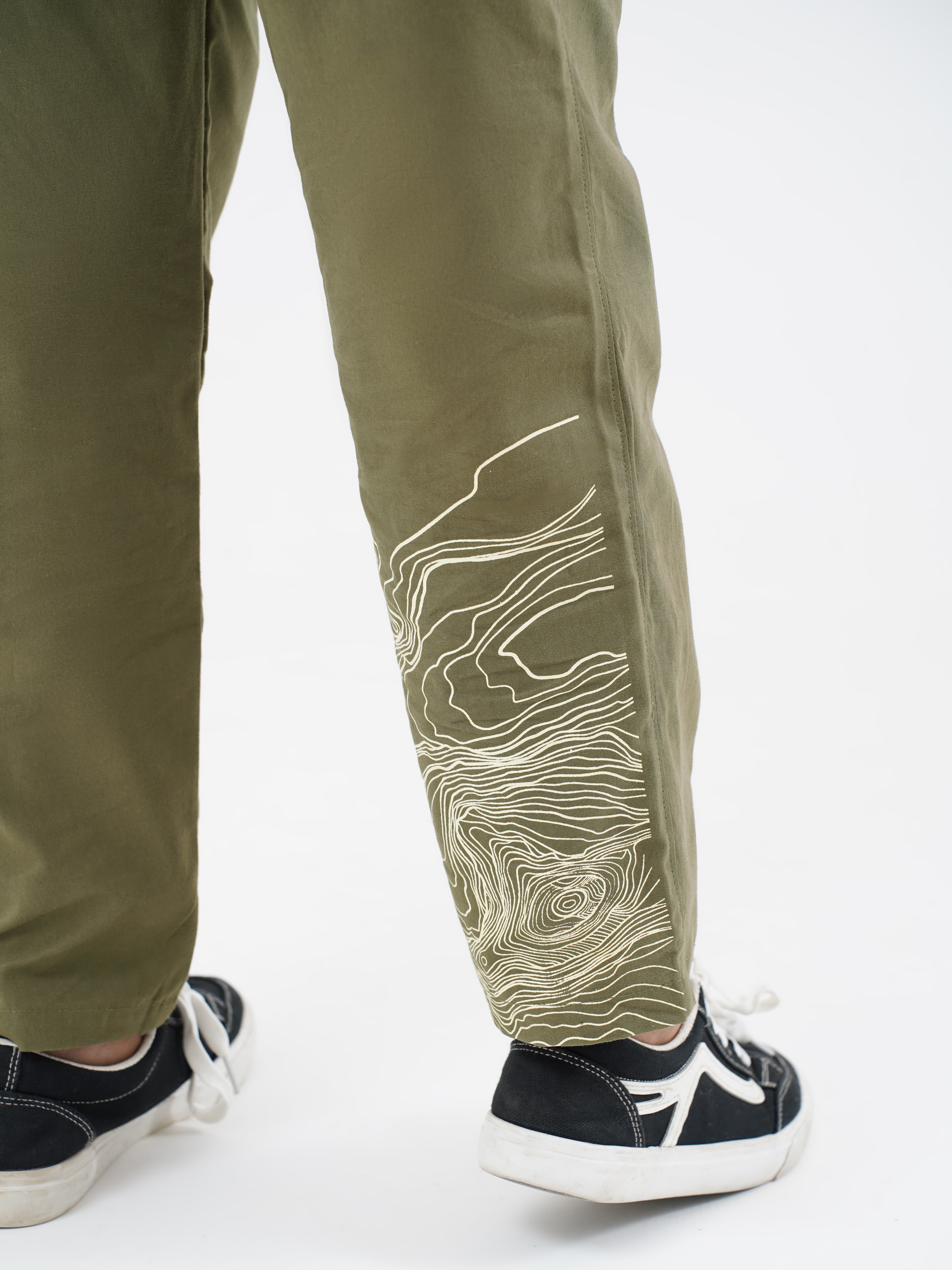 Manifest Contrast Panel Utility Trousers