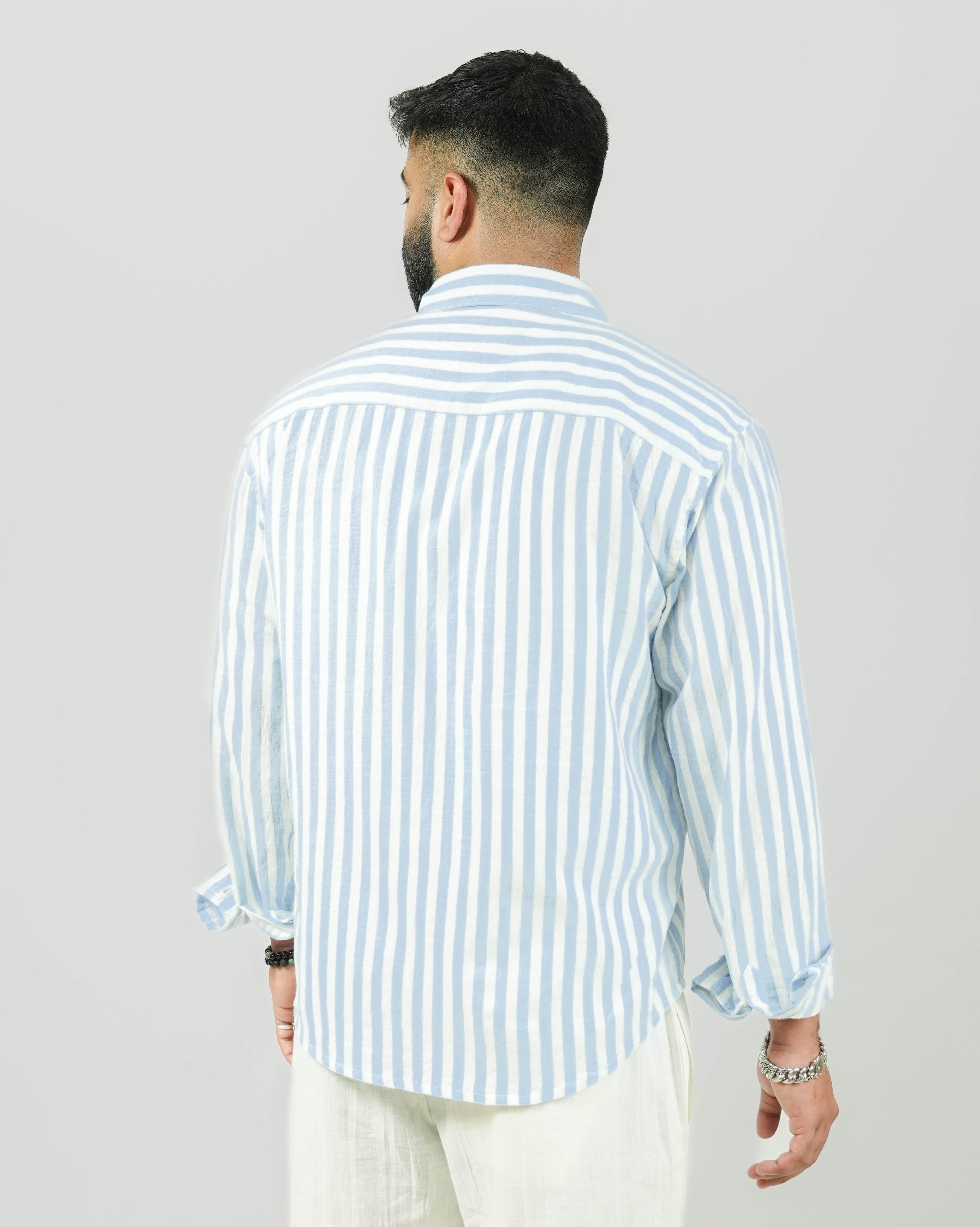 Striped Kiro Full-Sleeved Shirt