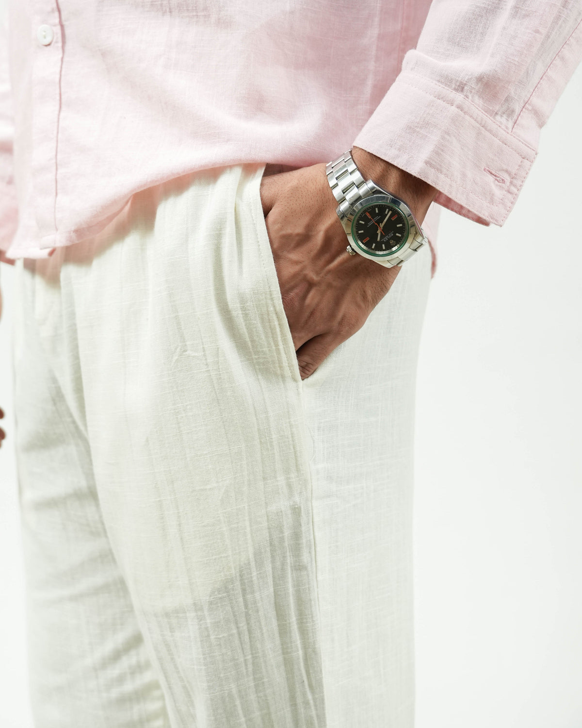 White Raah Pant